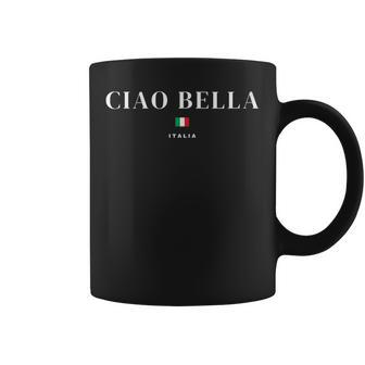 Bonjour Belle Italie Ciao Bella Italy Tasse - Cadeauxyz