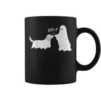 Boo Boo-P Dog Ghost Halloween Dog Lovers Dog Mom Coffee Mug | Seseable UK