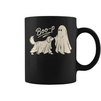 Boo Boo-P Golden Retriever Dog Ghost Halloween Spooky Coffee Mug - Thegiftio UK
