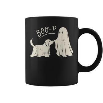 Boo-P Ghost Dog Nose Boop Halloween Costume Animal Lover Coffee Mug | Seseable UK