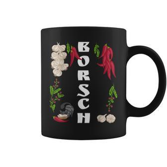 Borsch Divertida Comida Ucraniana Al Estiloyshyvanka Taza de café - Regaloses