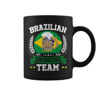 Brazilian Pride Brazil Drinking Team Brasil Flag Beer Men Coffee Mug | Seseable UK