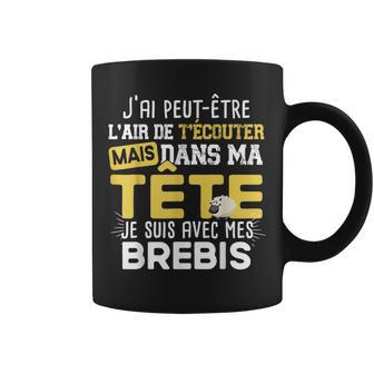 Brebis Mouton Agneau Cadeau Humour Laine Ferme Agricole Tasse - Cadeauxyz