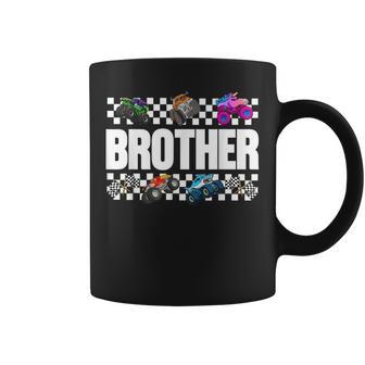 Brother Monster Truck Family Crew Birthday Matching Boy Kids Coffee Mug - Monsterry UK