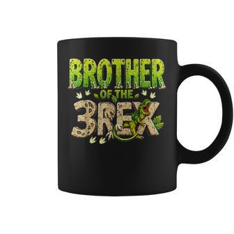 Brother Of The Three Rex Birthday Dinosaur Family Matching Coffee Mug - Thegiftio UK