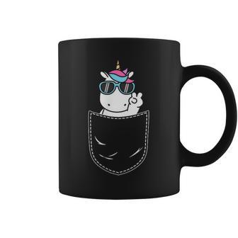 Brusttasche Einhorn Unicorn Fabelwesen Motiv Tierliebhaber Tassen - Geschenkecke