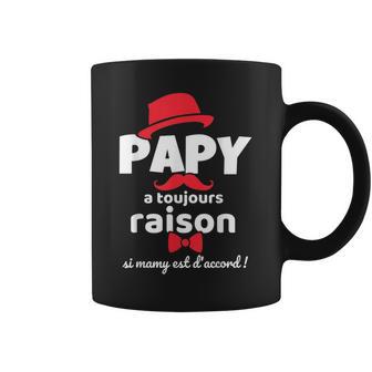 Cadeau Grand Pere Papy A Toujours Raisoni Mamy Humour Tasse - Cadeauxyz