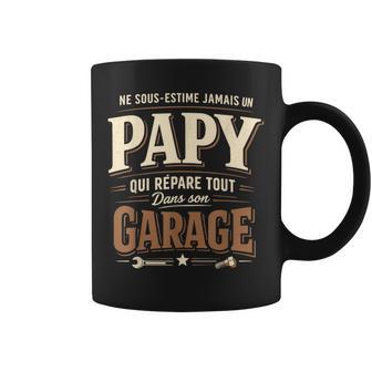 Cadeau Papy Bricoleur Humour Garage Répare Tout Tasse - Cadeauxyz