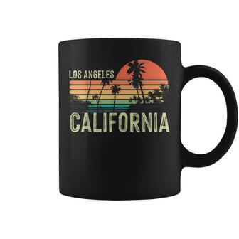 California Los Angeles Palm Trees Launset Beachenise Tasse - Cadeauxyz