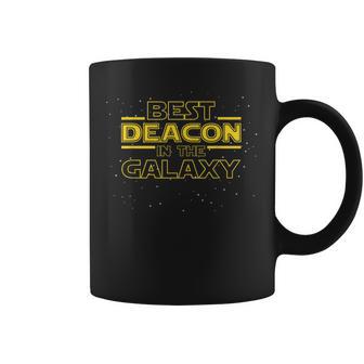Camisa De Diácono Regalo Mejor Diácono De La Galaxia Taza de café - Regaloses