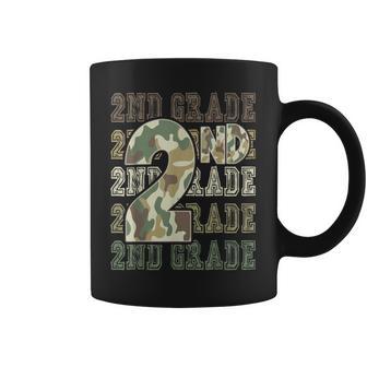 Camo 2Nd Grade Squad First Day Of School Boy Girl Teacher Coffee Mug - Thegiftio UK