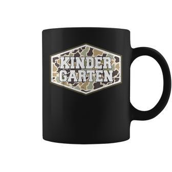 Camo Kindergarten Boy Hello Kindergarten Student Teacher Coffee Mug - Thegiftio UK