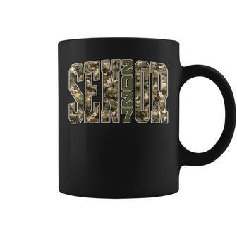 Camo Senior 2027 High School Graduation Class Of 2027 Coffee Mug | Seseable UK