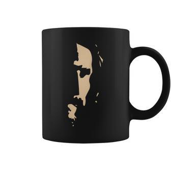 Cara De Jesús Fresca Ropa De Jesús De Dibujos Animados -Ilueta De Cristo Taza de café - Regaloses