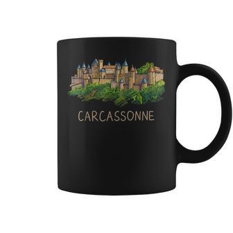 Carcassonne Franceouvenir Deoyageille Monument Cadeau Tasse - Cadeauxyz