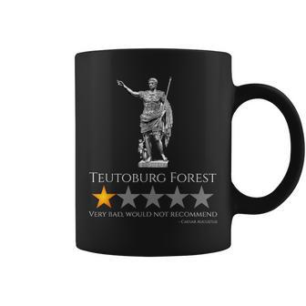 César Augustus Teutoburg Historia Romana Antiguapqr Taza de café - Regaloses