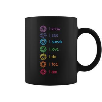 Chakra-Ausrichtung Yoga Meditationpirituell Tassen - Geschenkecke