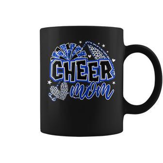 Cheer Mom Blue Cheerleader Game Day Cheer Mama Football Coffee Mug - Thegiftio UK
