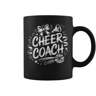Cheering Coach Cheer Coach Cheerleader Cheerleading Coffee Mug - Thegiftio UK