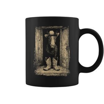 Cheval Mignon Avec Chapeau De Cowboy Amusant Animal De La Ferme Éleveur Western Tasse - Cadeauxyz
