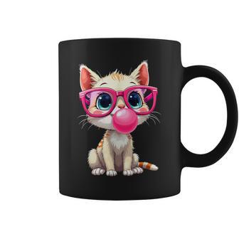 Chicas Gatito Divertido Taza de café - Regaloses