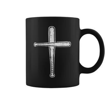 Christian Baseball Bats Cross Softball Sports Boys Kids Coffee Mug - Thegiftio UK