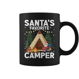 Christmas In July Santas Favorite Camper Camping Lover Coffee Mug - Thegiftio UK
