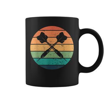 Cible De Fléchettes Rétro Graphique Bullseye Triple 30 Tasse - Cadeauxyz