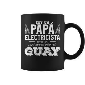 Cita Divertida Ingeniería Eléctrica Para Papá Electricista Taza de café - Regaloses