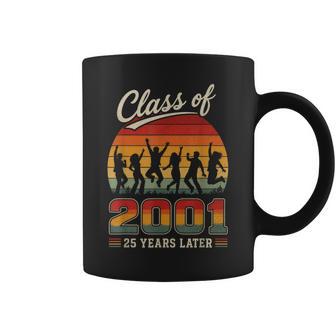 Class Of 2001 25 Years Later Reunion Party Retro Coffee Mug | Seseable UK