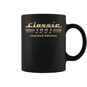 Classic 1951 Limited Edition Classic Car 75Th Birthday Coffee Mug - Thegiftio UK