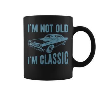 Coche Retro Amante De Los Coches Clásicos Para Hombres Nooyiejooy Clásico Taza de café - Regaloses