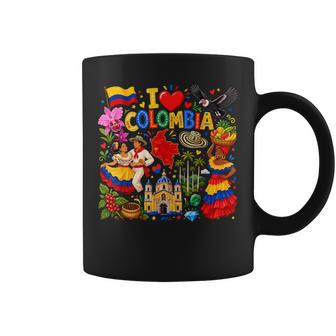 Colombian Flag Colombia Landmarks Pride Kids Coffee Mug - Thegiftio UK