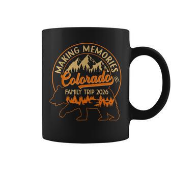 Colorado Family Vacation 2026 Mountains Camping Family Trip Coffee Mug - Thegiftio UK