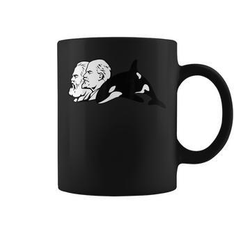 Comarada Orca Divertido Yate Comunismo Marxista Marx Equipo Gladis Taza de café - Regaloses