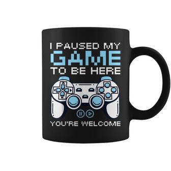 Coolideo Gamer Para Hombres Niños Juego Pausado Gaming Gamers Taza de café - Regaloses