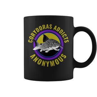 Corydoras Adictos Anónimos Peces De Acuario Amantes Del Bagre Taza de café - Regaloses