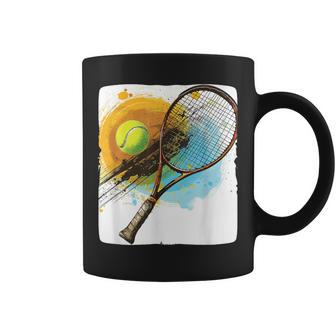 Costume De Raquette De Tennis Avec Balle De Tennis Tasse - Cadeauxyz