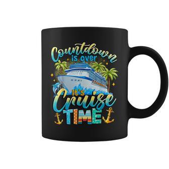 Countdown Is Over It's Cruise Time Family Group Matching Coffee Mug | Seseable UK