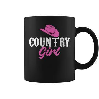 Country Girl Thème Humoristique Rose Pour Cowgirls Tasse - Cadeauxyz
