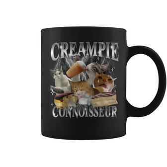 Creampie Connaisseur Chat Drôle Meme Inapproprié Adulte Tasse - Cadeauxyz
