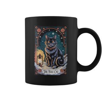Creepma Carte De Tarotintage Folklore Yule Cat Cottagecore Tasse - Cadeauxyz