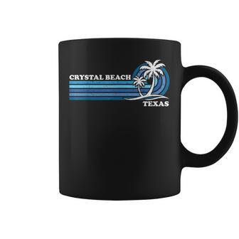 Crystal Beach Texas Summer Vintage Family Vacation Coffee Mug - Monsterry UK