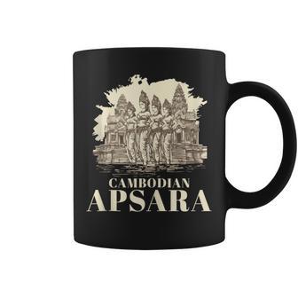 Cultura De La Danza Apsara Camboyana In Mangas Taza de café - Regaloses