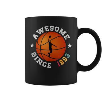 Cumpleaños Jugador De Baloncesto 33 Años Impresionante Desde 1993 In Mangas Taza de café - Regaloses