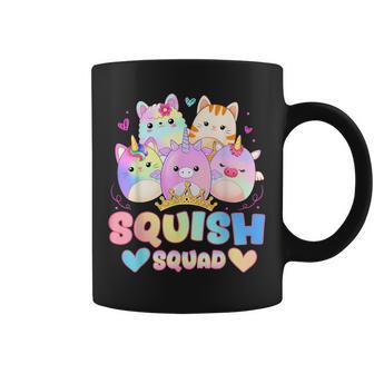 Cute Birthday Girl Squish Squad Party Coffee Mug - Thegiftio UK