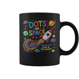 Cute Boys Girls Colorful Creative Dots In Space Coffee Mug - Thegiftio UK