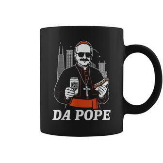 Da Pope From America Chicago Pope Leo Xiv Provost Coffee Mug - Thegiftio UK