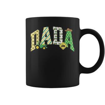 Dada Of The Birthday Boy Tractor Farm Trucks Family Party Coffee Mug | Seseable UK