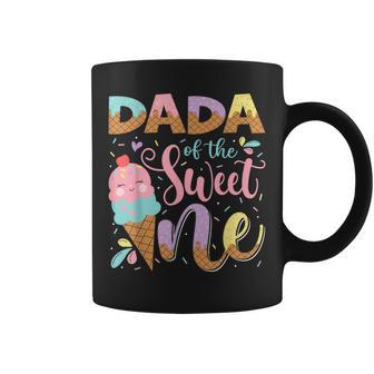 Dada Of The Sweet One 1St Birthday Ice Cream Summer Coffee Mug - Thegiftio UK